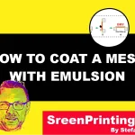 How to coat a mesh with emulsion by screenprintingnow