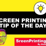 Screen printing Tip of the Day tape your squeegee by screenprintingnow