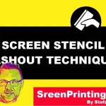 Screen Stencil Washout Techniques by screenprintingnow