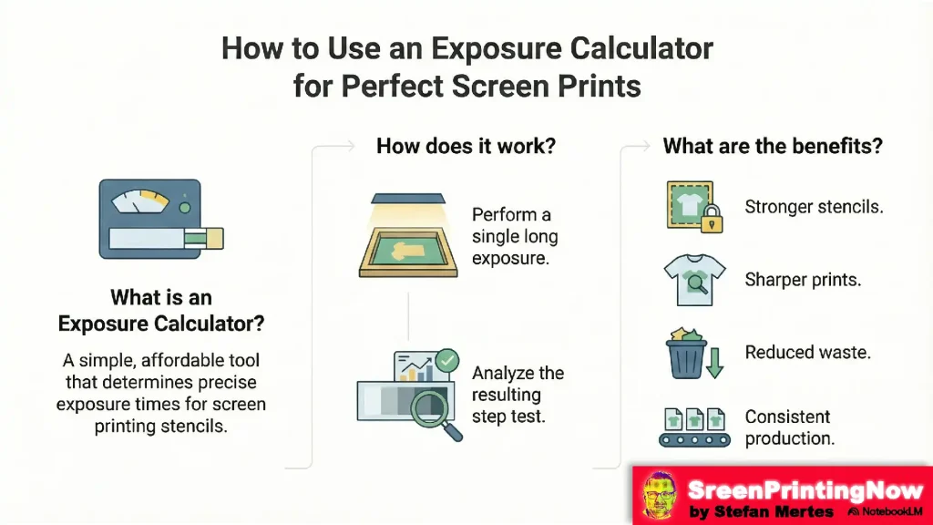 How to Use an Exposure Calculator infographic