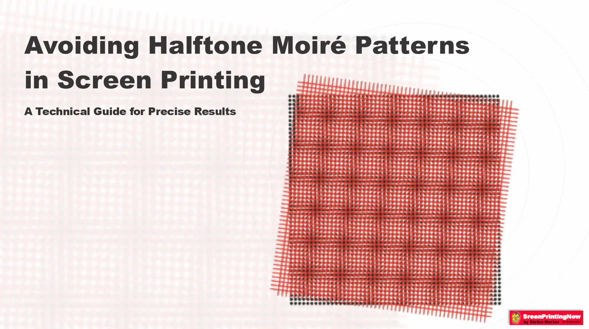 Screen Printing Halftone Moire Prevention A Technical Guide